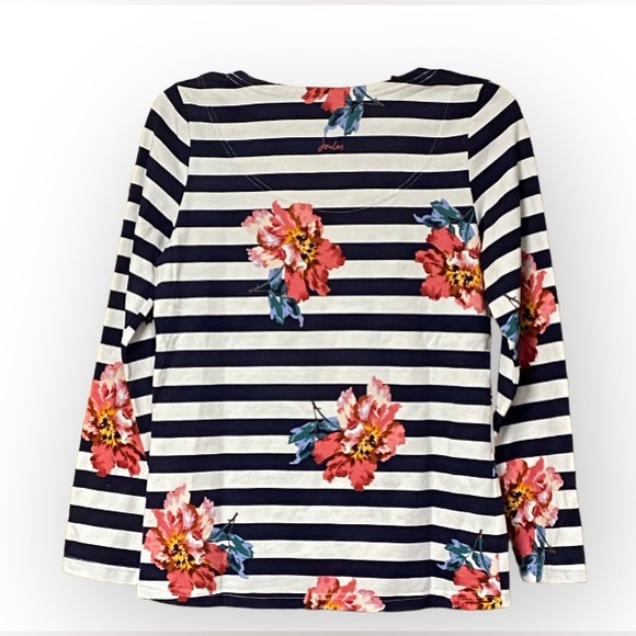 NWT Joules Women's Harbour Print Long Sleeve Jersey Top - Picture 3 of 8